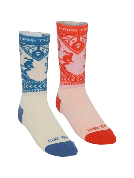 Шкарпетки Kari Traa PUFFIN бежевий