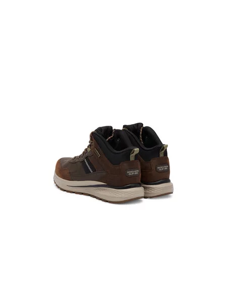 Kotníková obuv Skechers hnědé
