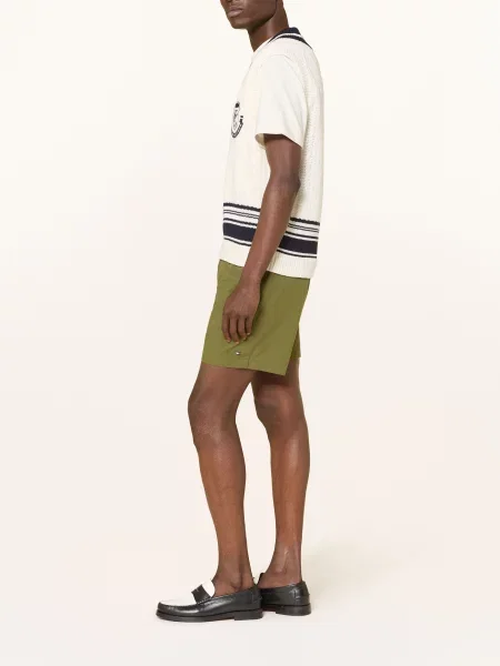 Tommy Hilfiger Šortky Dover Regular Fit olivová
