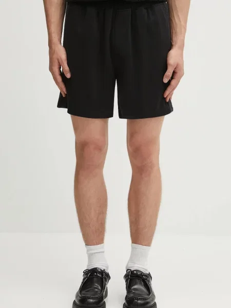 Represent pantaloni scurți Knitted Panel Short negru