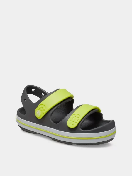 Детские сандалии Crocs серые