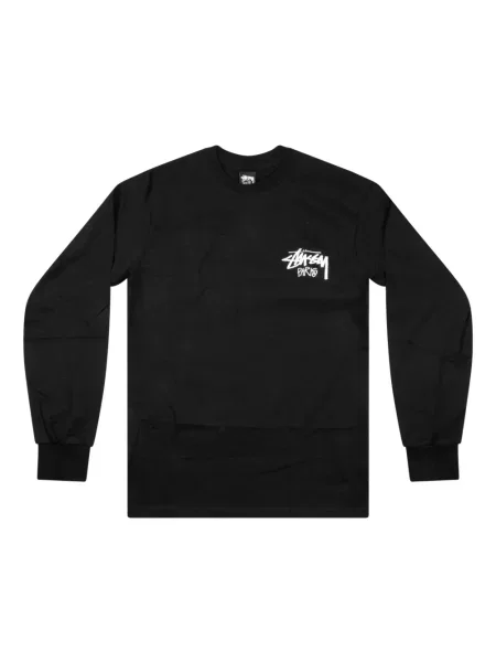 Cămașă Stüssy lungă negru