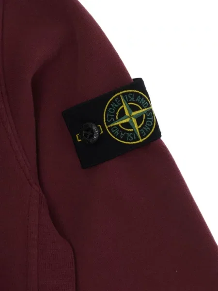 Dětska mikina Stone Island červená