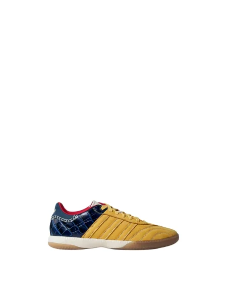 Sneakersy Adidas Originals skórzane żółte