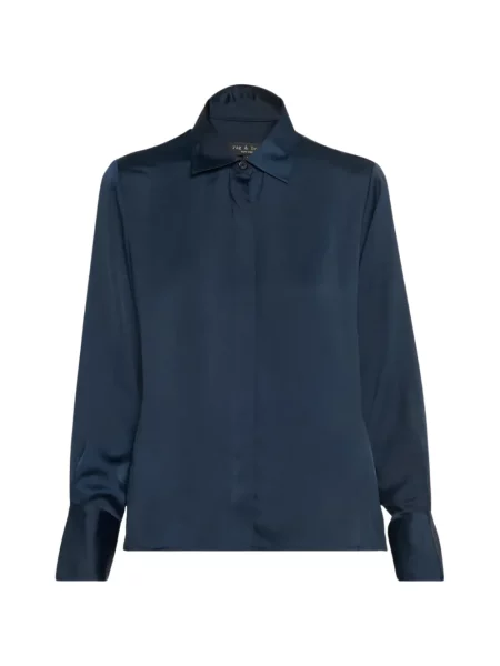 Cămașă Rag & Bone albastru