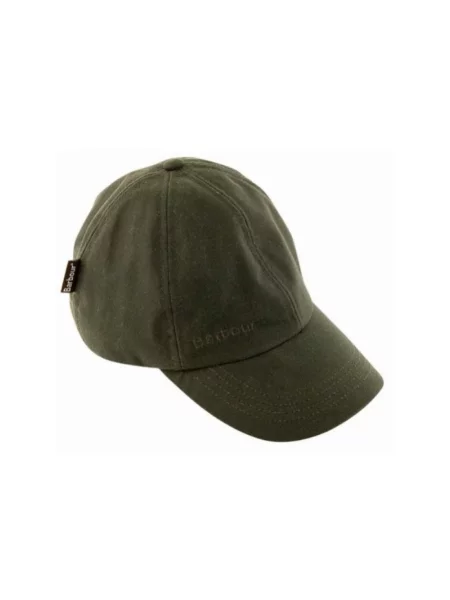 Czapka z daszkiem Barbour zielona