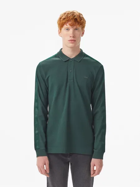 Поло Lacoste зелений