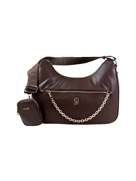 Kabelka na řetízku Liu Jo hnědá