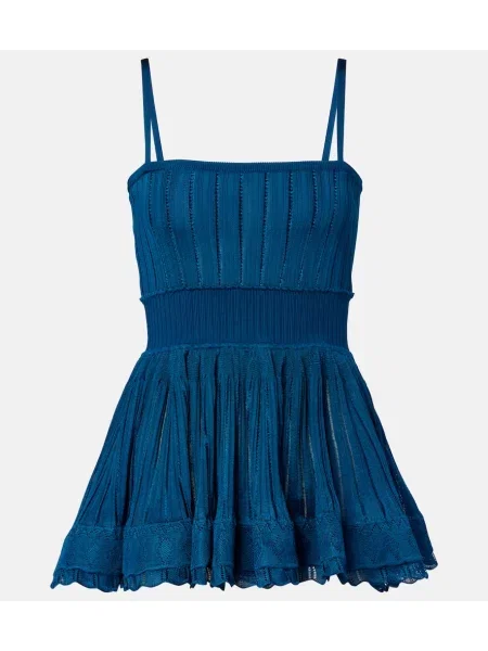 Sutien Alaïa albastru