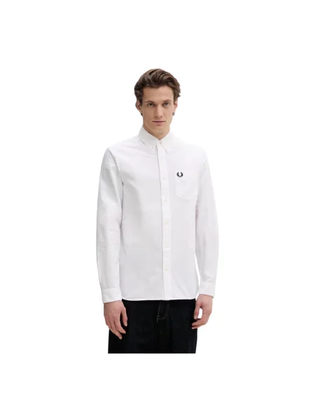 Fred Perry Koszula Regular Fit beige biała