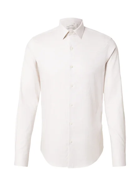 Calvin Klein Poslovna srajca svetlo siva