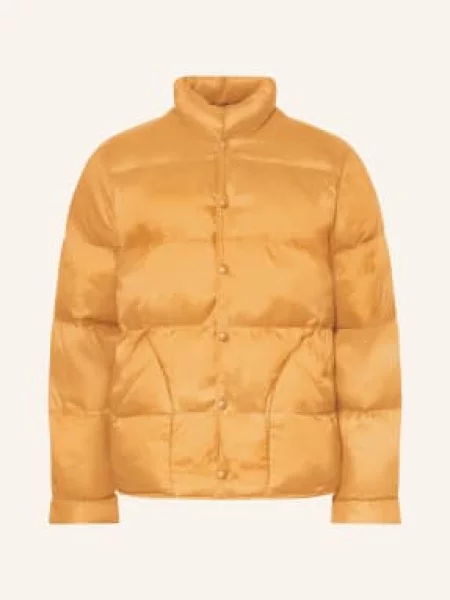 Rrl Prošívaná Bunda tmavě žlutá