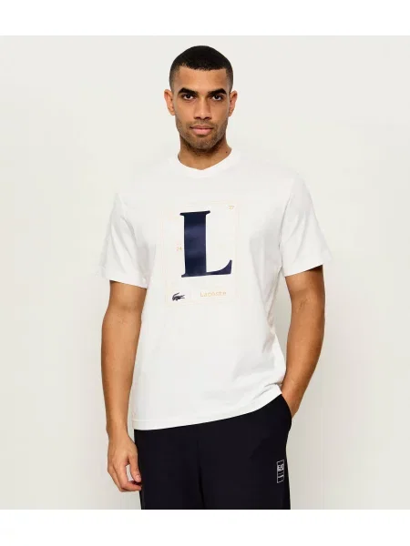 Lacoste Tricou alb