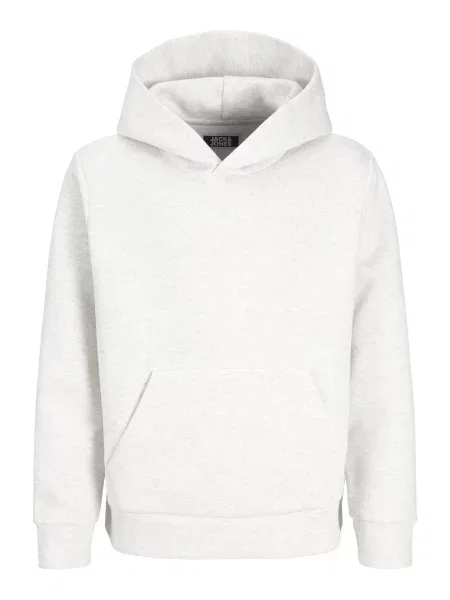 Jack & Jones Junior Pulover JJEBarron amestacat alb