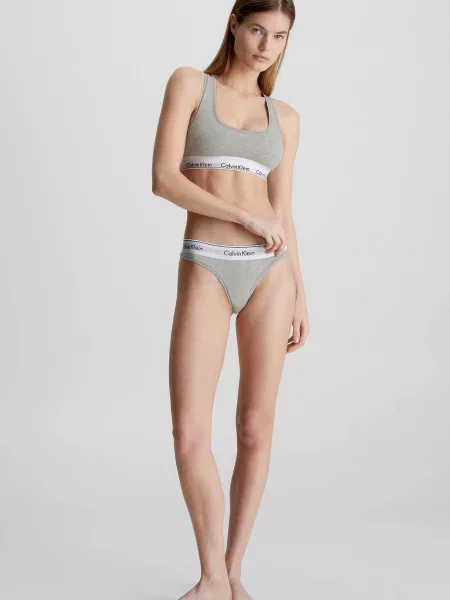 Бюстгальтер Calvin Klein сірий