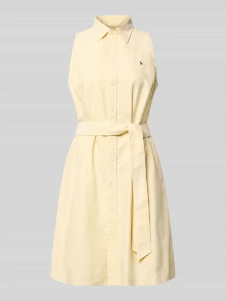Sukienka polo o kroju regular fit z czystej bawełny Polo Ralph Lauren