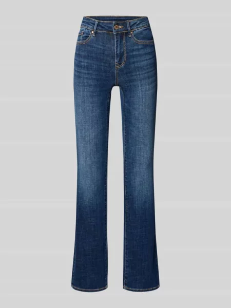 Jeansy z poszerzaną nogawką z mieszanki bawełny model ‘FLASH’ Vero Moda