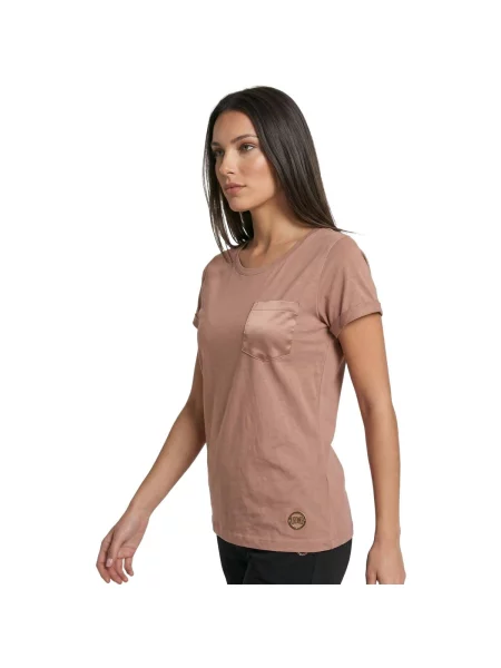 Scurt tricou Leone 1947 cu mâneci scurte bej