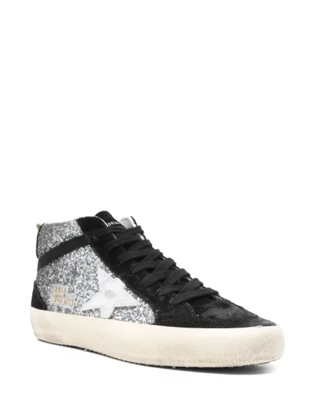 Sneakerși Golden Goose Mid Star negru