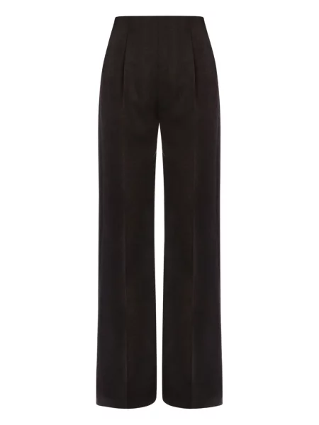 Pantaloni Alberta Ferretti de lână gri
