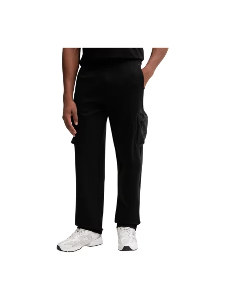 Spodnie cargo Emporio Armani Ea7 czarne