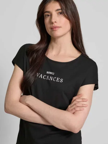 T-shirt o kroju relaxed fit z czystej bawełny Marc O'polo