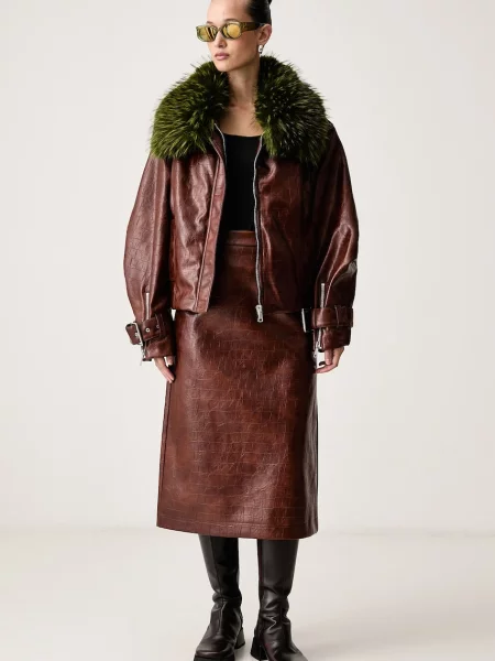 Кожаная куртка Essentiel Antwerp