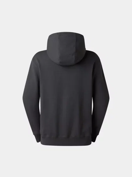 Худи The North Face с капюшоном серое