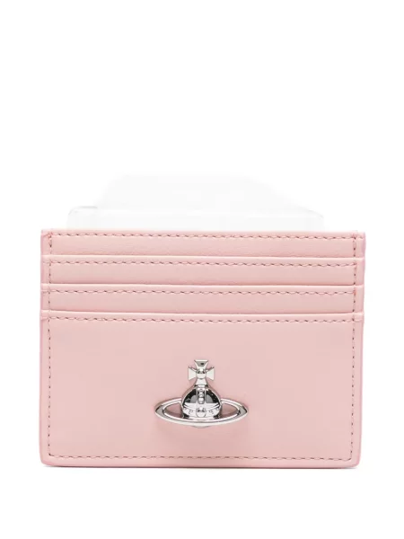 Portofel Vivienne Westwood cu autograf roz