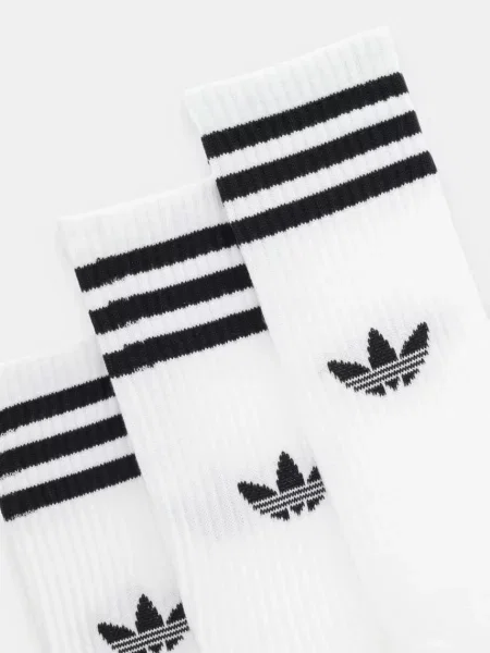 Носки Adidas Originals в полоску белые