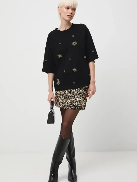 Medicine spódnica złoty