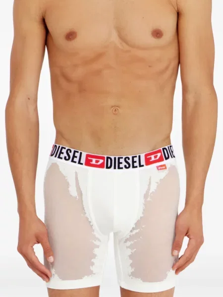 Boxeri Diesel cu autograf alb