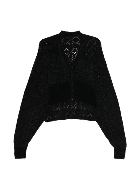 Cardigan Y's tricotate negru