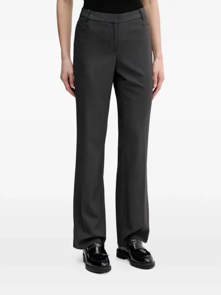 Pantaloni croiți Dkny gri