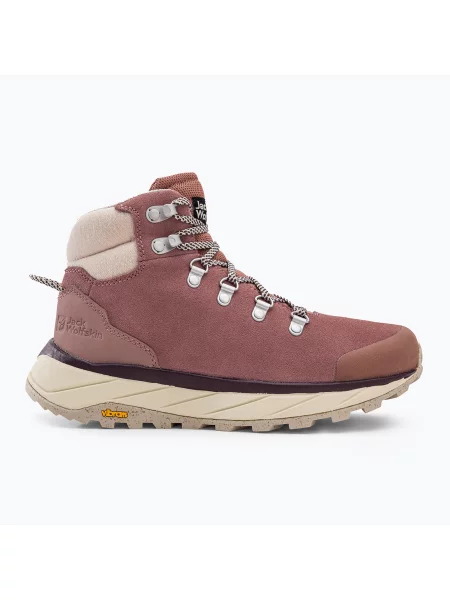 Buty trekkingowe Jack Wolfskin Terraventure Urban Mid różowe