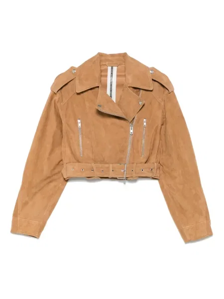 Geacă S.w.o.r.d 6.6.44 din piele de căprioară maro