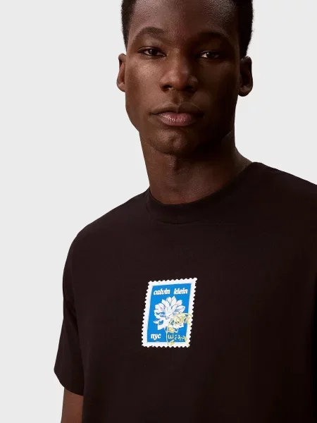 Футболка Calvin Klein Jeans чорна