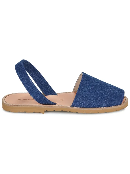 Pantofi Minorquines albastru