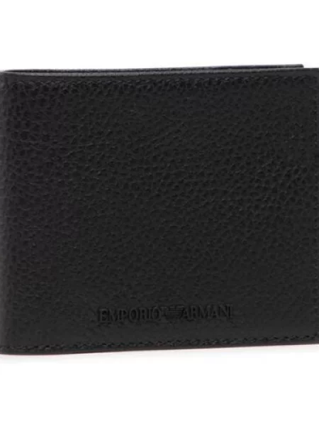Emporio Armani Malá peněženka černá