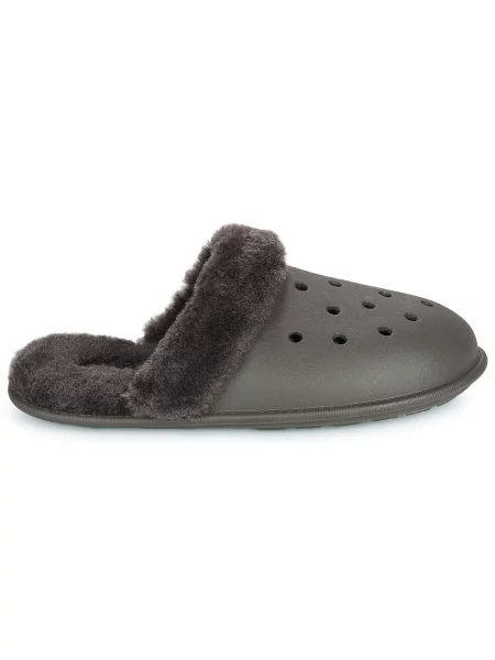 Viseltes hatású klasszikus félcipő Crocs barna