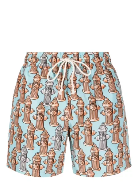 Pantaloni scurți Palm Angels albastru