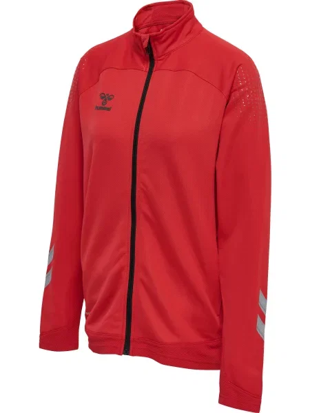 Kurtka zapinana na Hummel hmlLEAD poly czerwona