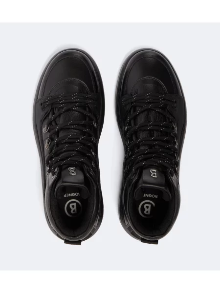 Botine Bogner din piele negru