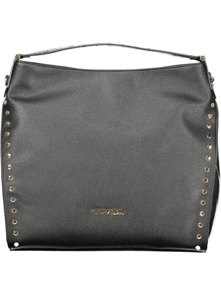 Velká kabelka Cafènoir s nýty černá