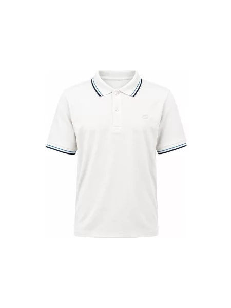 Tricou polo Lotto alb