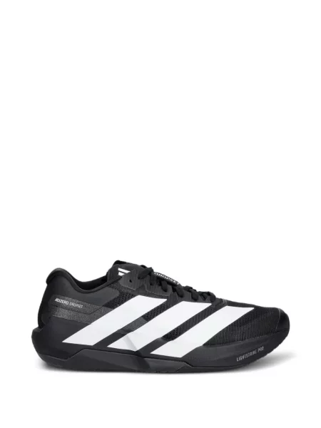 Pantaloni Adidas cu imagine cu model leopard alergare violet