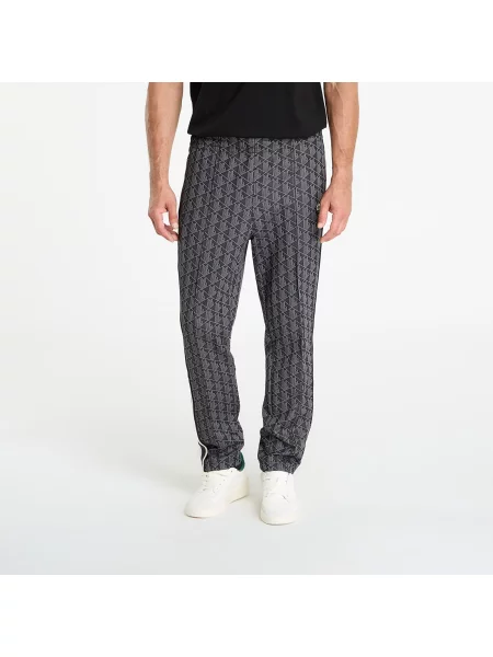 Spodnie Lacoste Paris Monogram szare S czarne