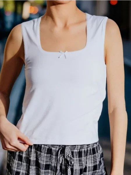 Різдвяна футболка з котом білий