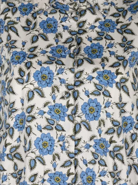 Koszula Derek Lam 10 Crosby bez rękawów w kwiatki z nadrukiem