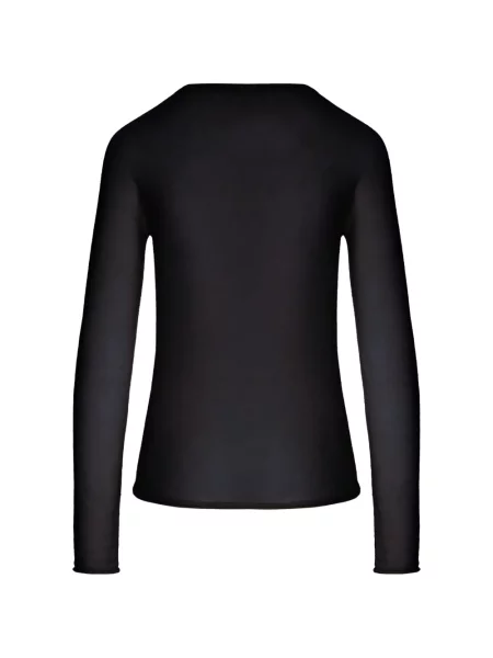 Lung pulover Roberto Collina negru
